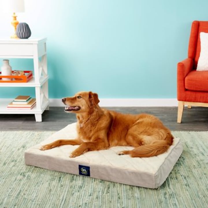 Serta Orthopedic Quilted Pillowtop Dog &amp; Cat Bed