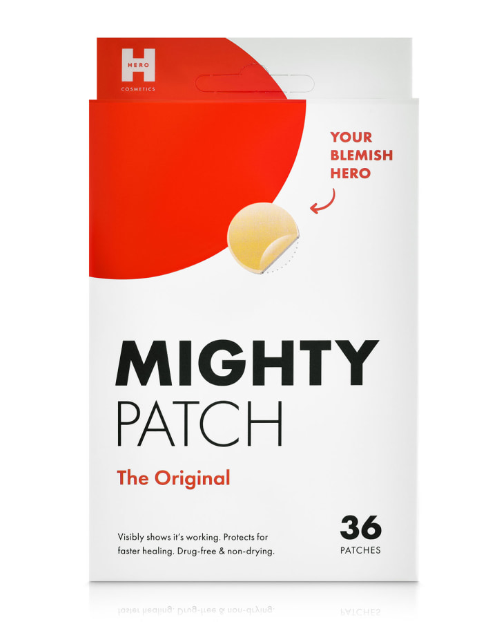Mighty Patch Original - Hydrocolloid Acne Pimple Patch Spot Treatment (36 count) for Face, Vegan, Cruelty-Free