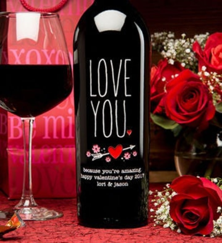Personalized Wine Bottle