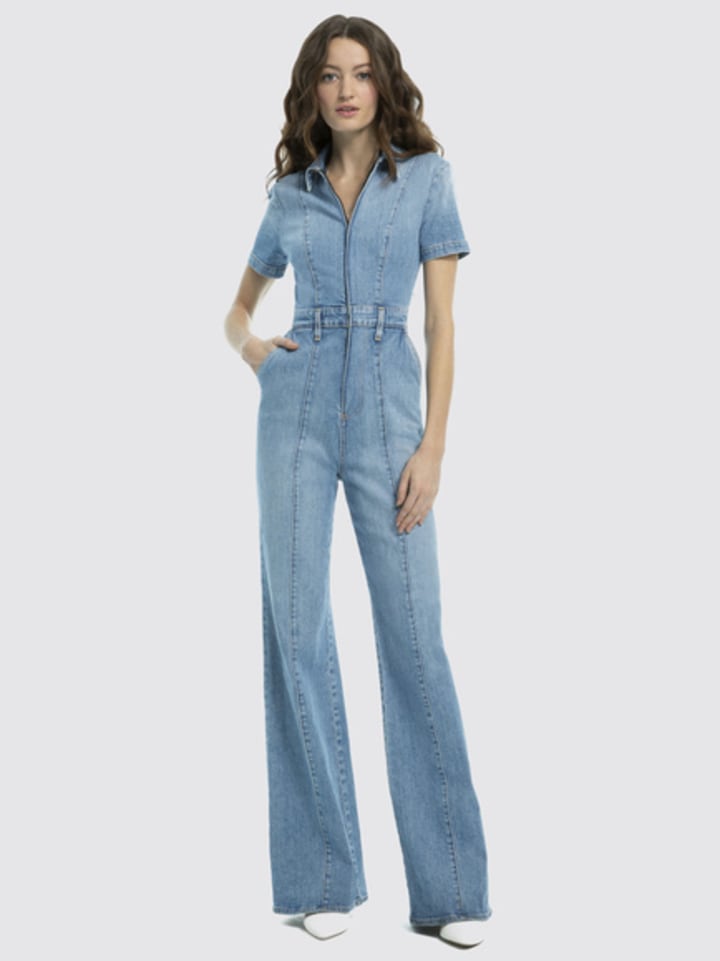Alice and Olivia Gorgeous Wide Leg Jumpsuit