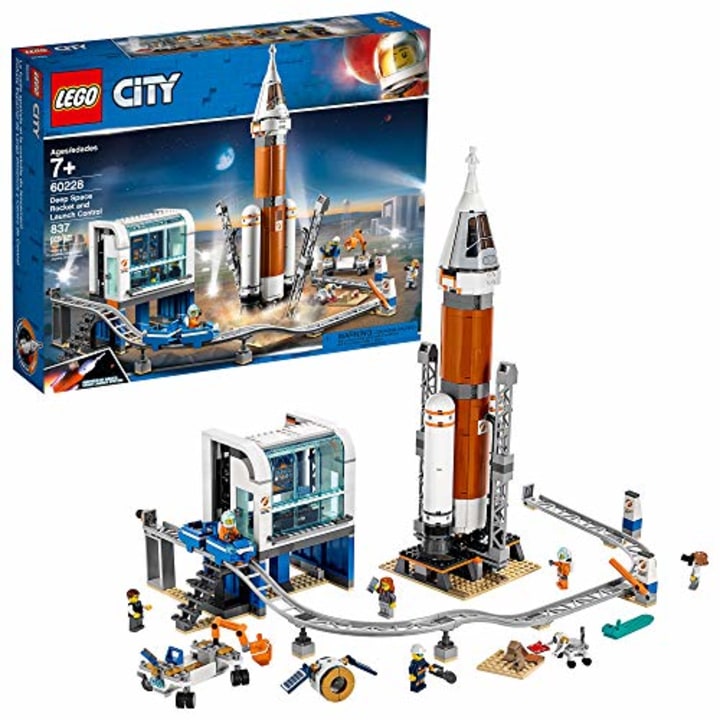 LEGO City Rocket and Launch Control 60228 NASA-Inspired Space Building Set