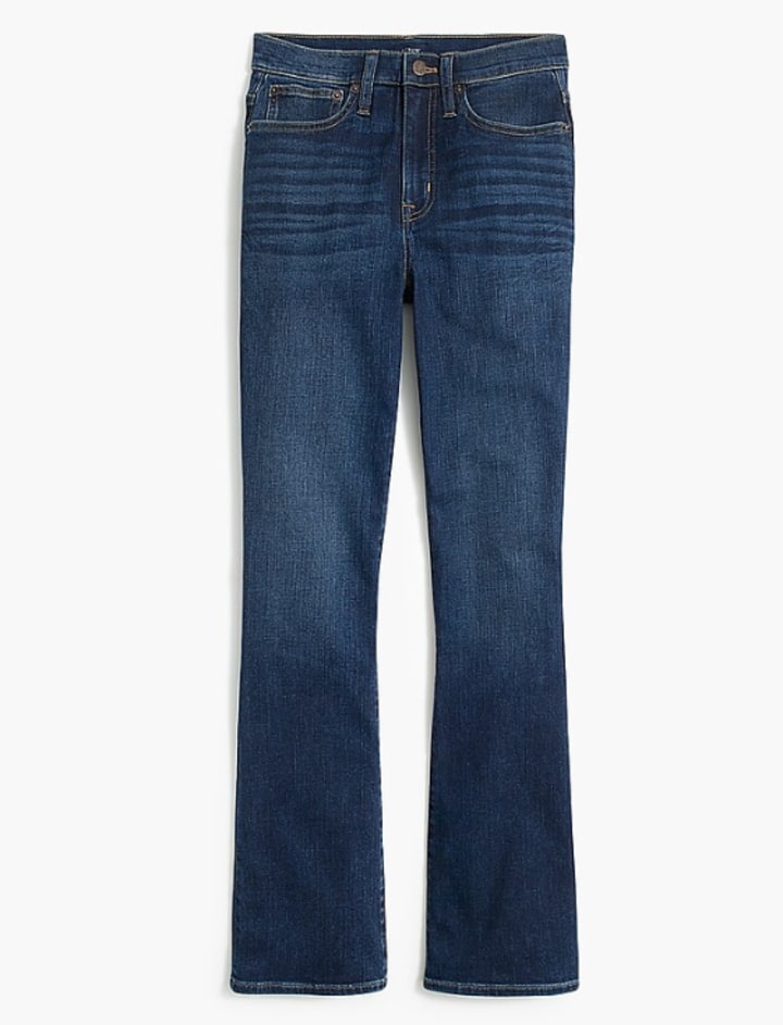 Bootcut jean in baltic blue wash