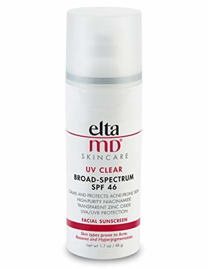 ($35 Value) EltaMD UV Clear Broad-Spectrum SPF 46 Moisturizing Facial Sunscreen, 1.7 Oz