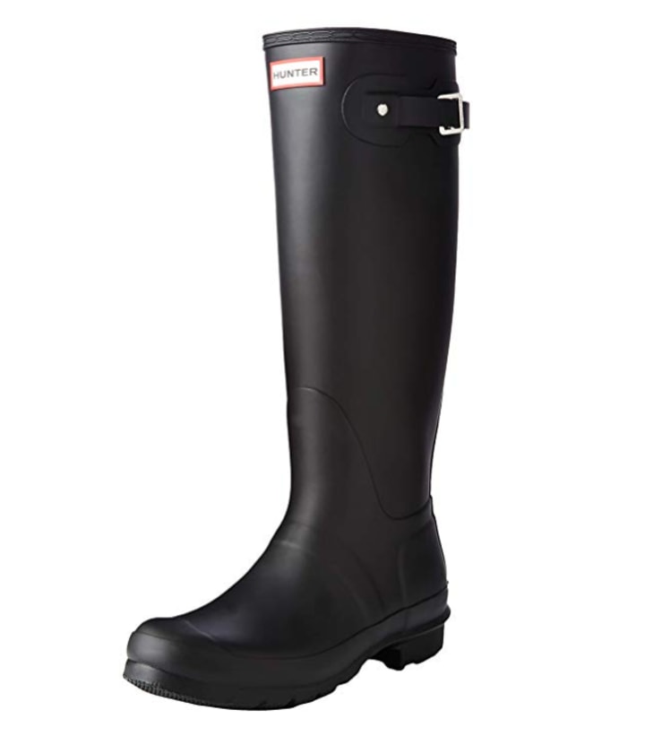 high rubber boots for women