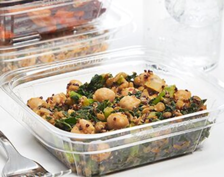 FreshDirect Curried Lentil, Quinoa, Chickpea and Kale Super Salad (Made with Organic Kale)