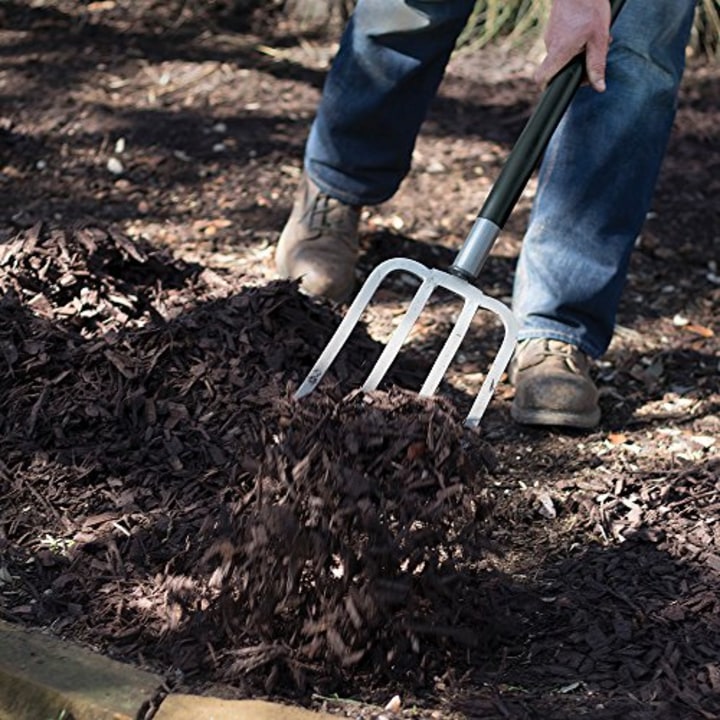Fiskars Ergo D-handle Steel Garden Fork