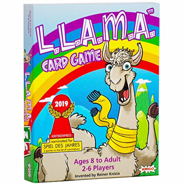 AMIGO L.L.A.M.A. Llama-Themed Family Card Game Nominated for The Spiel Des Jahres (Game of The Year)