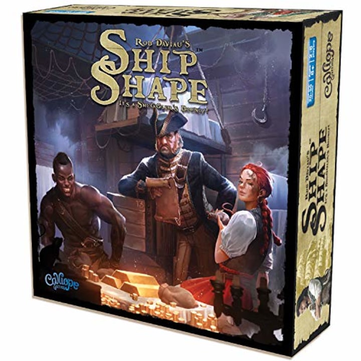 Calliope Games ShipShape 3D Puzzle and Bidding Boardgame