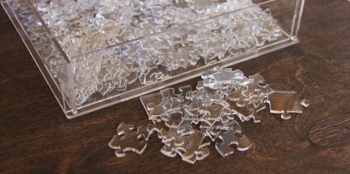 OasisCustomDesign Clear Acrylic Puzzle