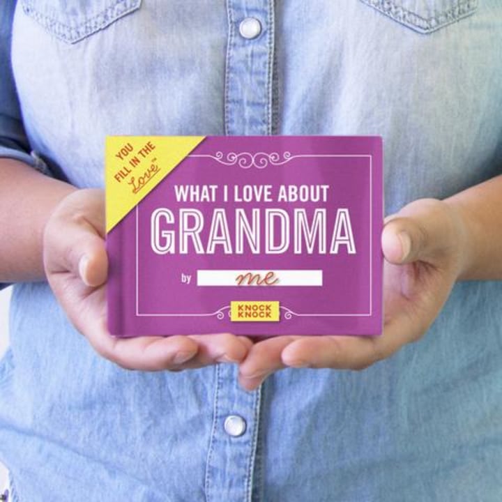 Knock Knock What I Love About Grandma Journal