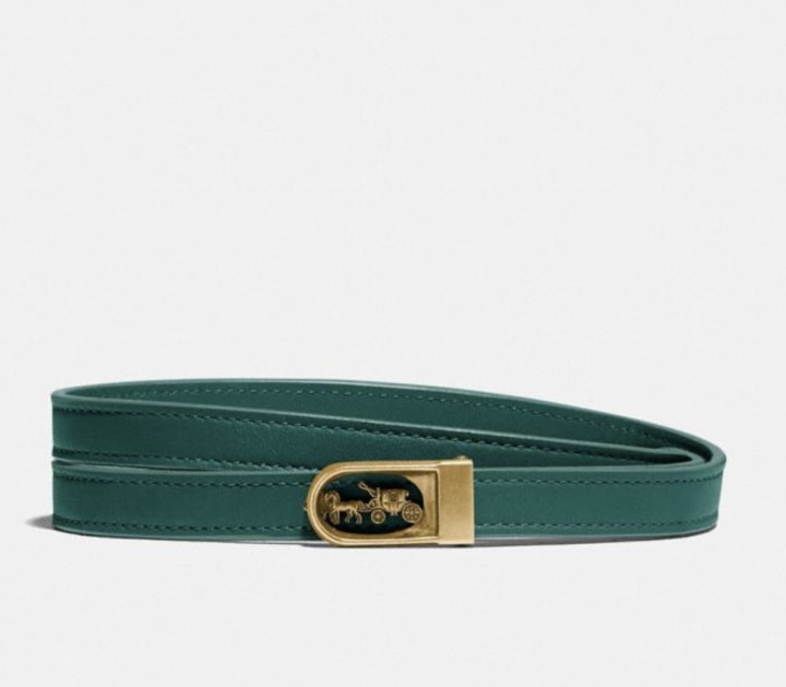 Coach Horse and Carriage Buckle Belt