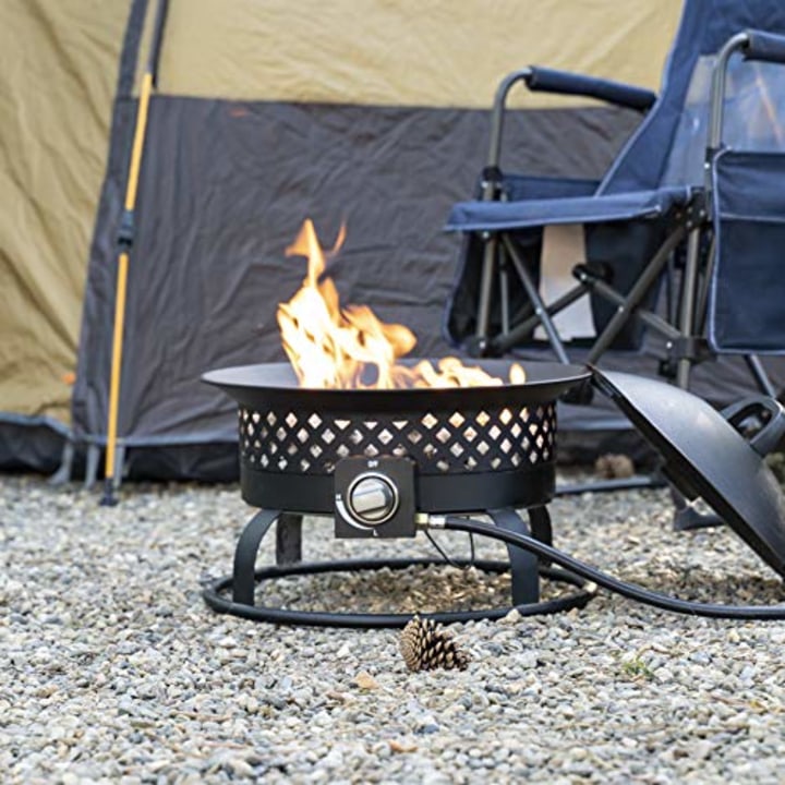 Bond Portable Propane Campfire Fire Pit