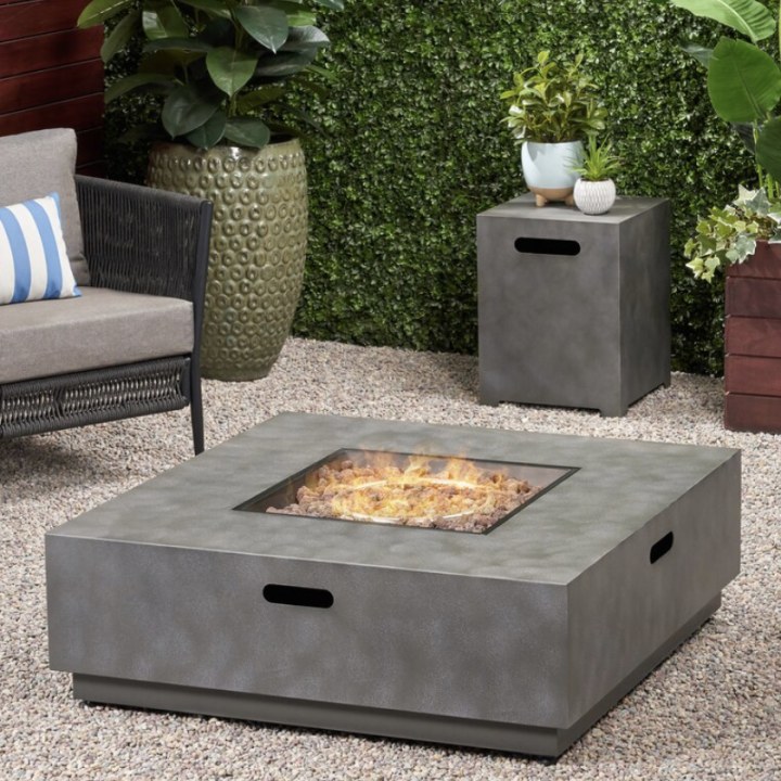 18 Best Outdoor Fire Pits To Enjoy This, Hampton Bay Crossridge Fire Pit