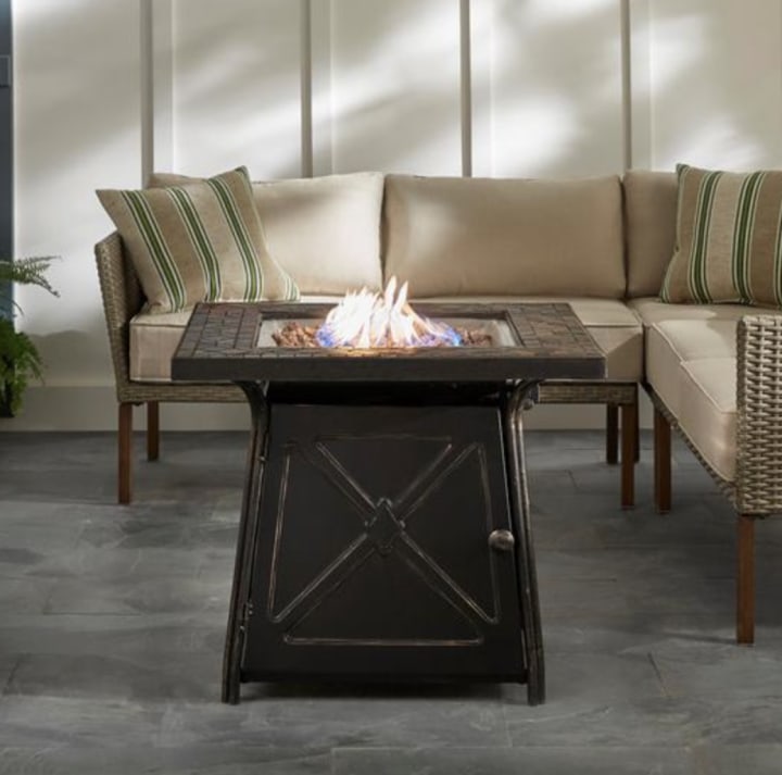 18 Best Outdoor Fire Pits To Enjoy This, Hampton Bay Gas Fire Pit
