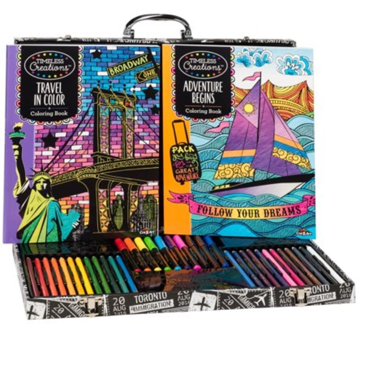 Cra-Z-Art Timeless Creations Coloring Kit