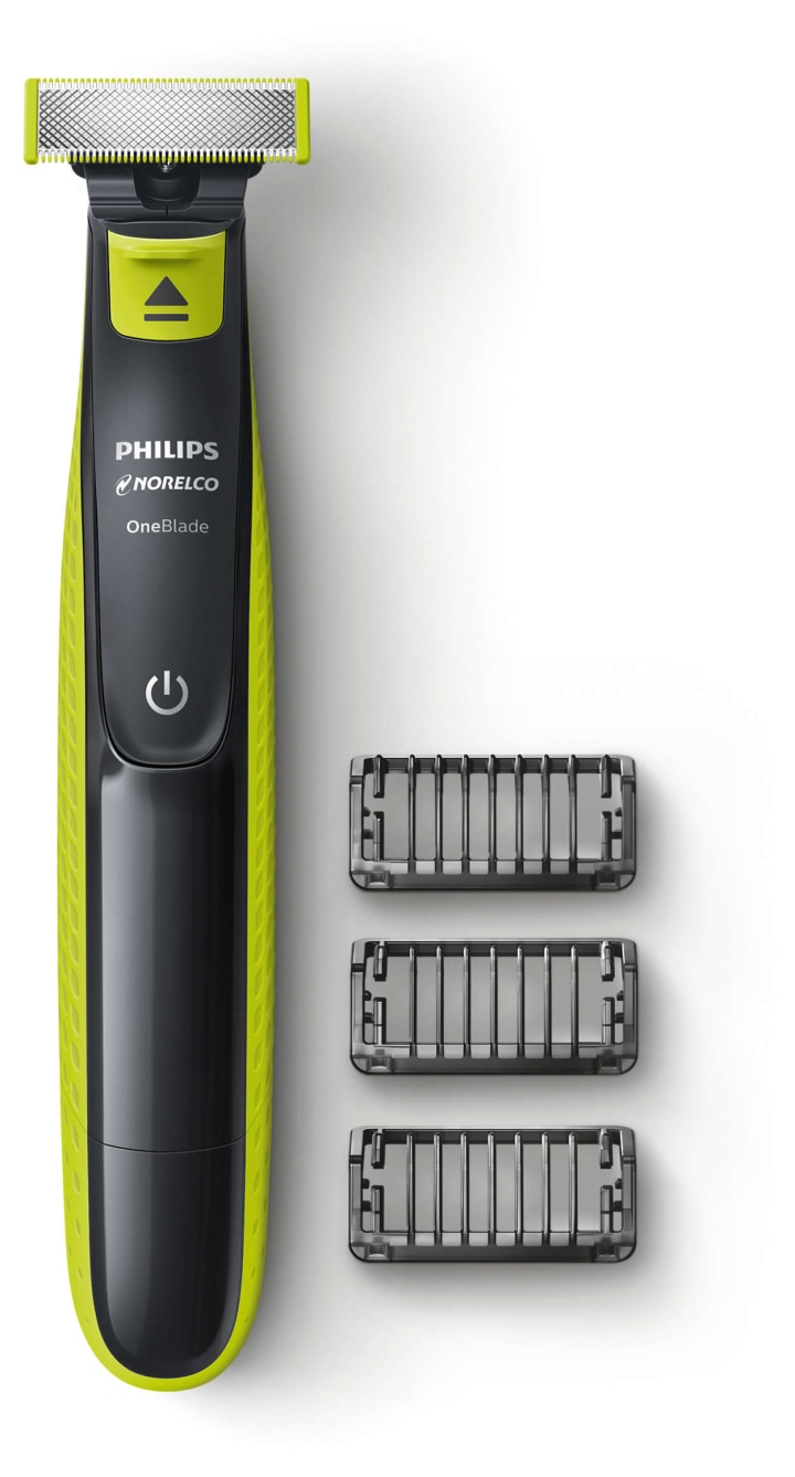 Philips Norelco OneBlade Hybrid Electric Trimmer and Shaver, QP2520/70