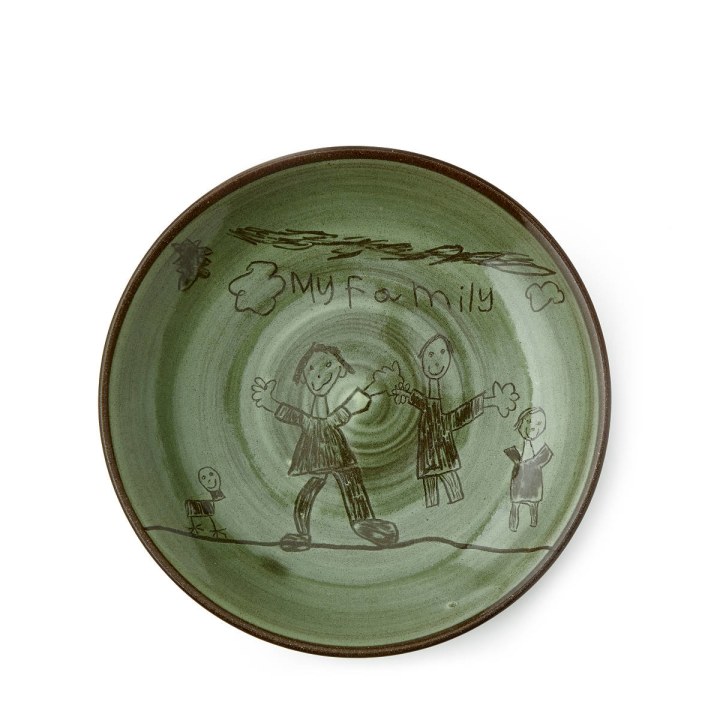 UncommonGoods Personalized Childhood Drawing Plates
