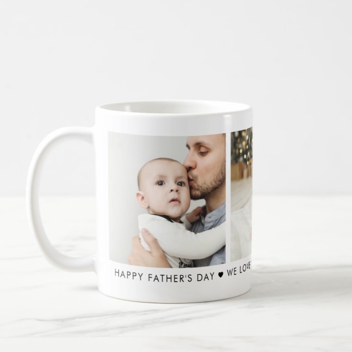 Zazzle Father's Day Personalized Photo Mug