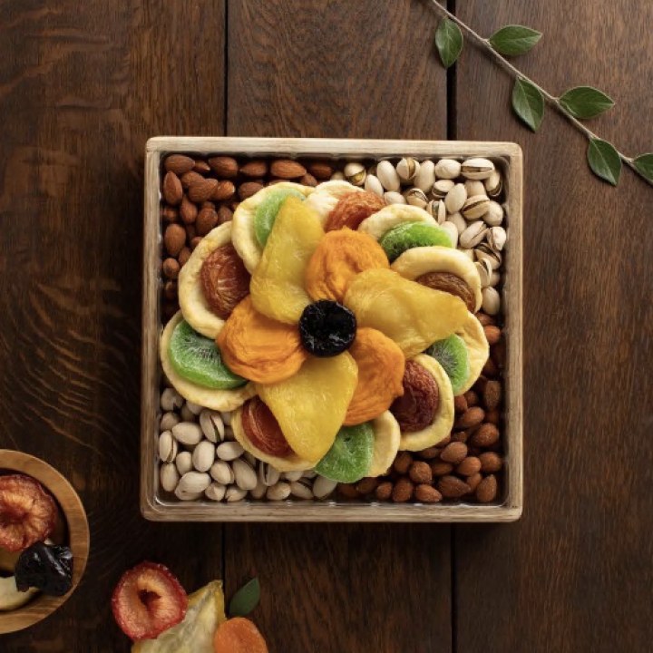 Father's Day Dried Fruit & Mixed Nut Tray