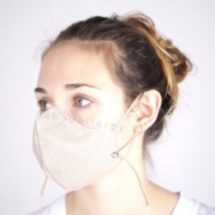 Honeycomb Mask with Carbon Filter
