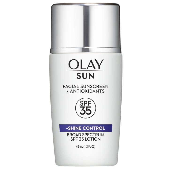 Olay Sun Face Sunscreen Serum And Shine Control - SPF 35 - 1.3 fl oz