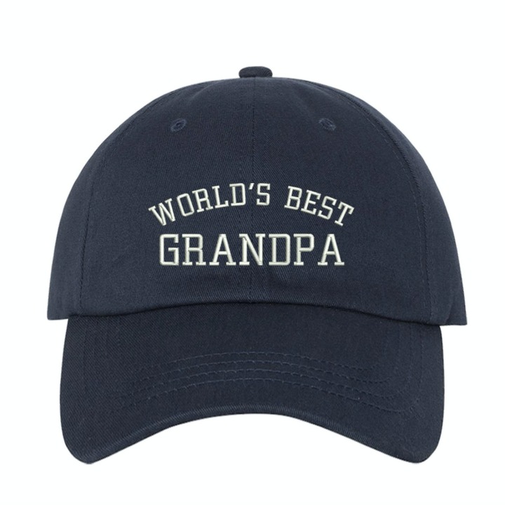 "World's Best Grandpa" Baseball Cap