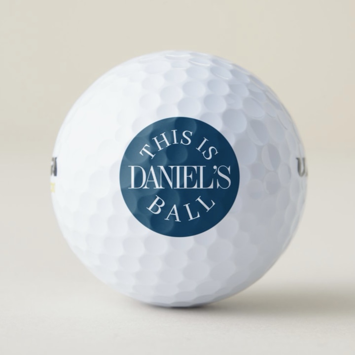 Zazzle Personalized Golf Balls