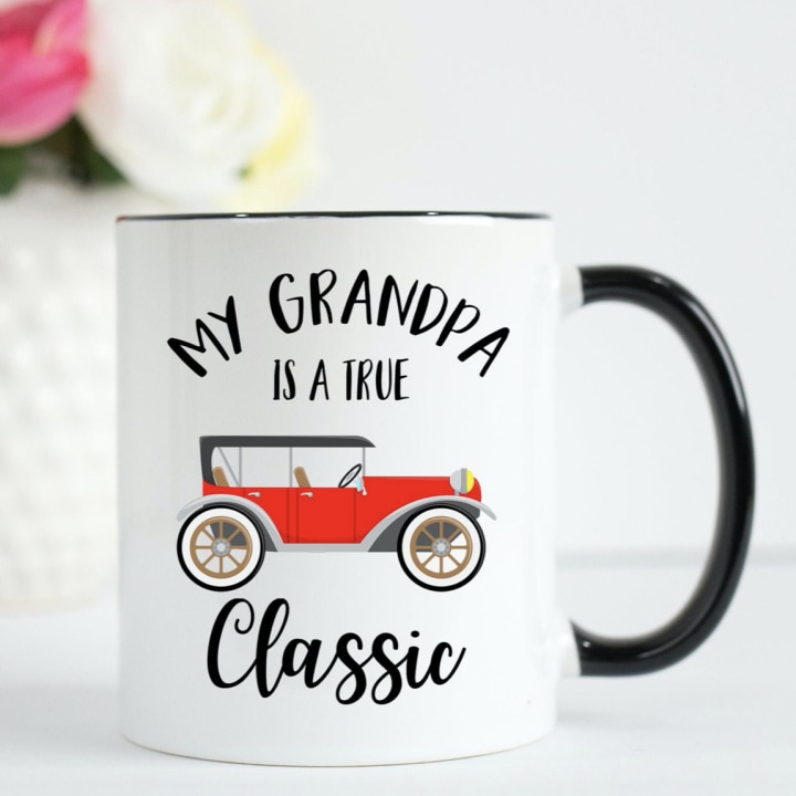 "My Grandpa is a True Classic" Mug