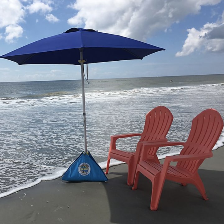 All-in-One Beach Umbrella System