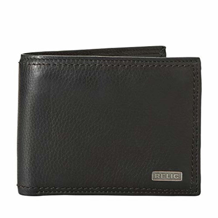 Relic by Fossil Leather Traveler Bifold Wallet