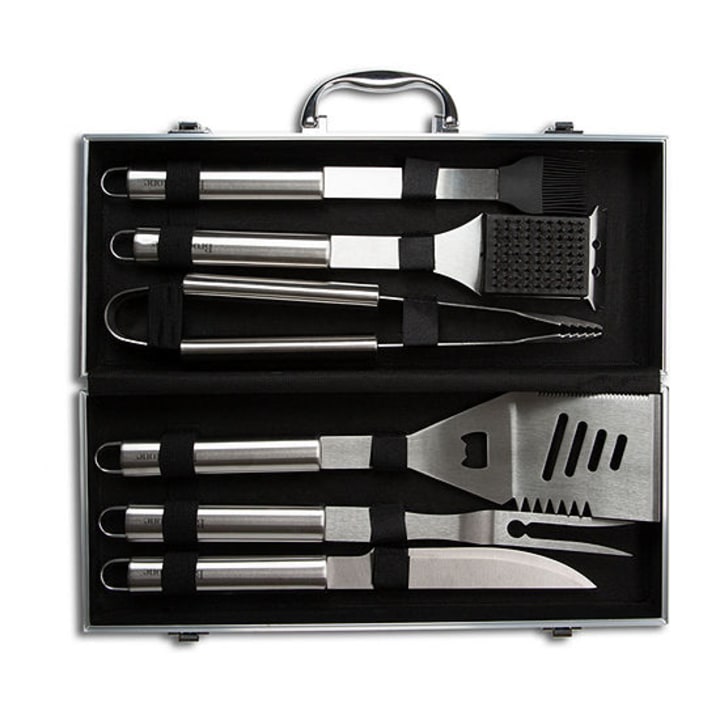 Brookstone 6-Piece Stainless Steel Grill Set