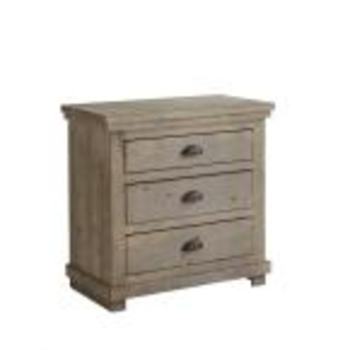 Progressive Furniture Distressed Nightstand