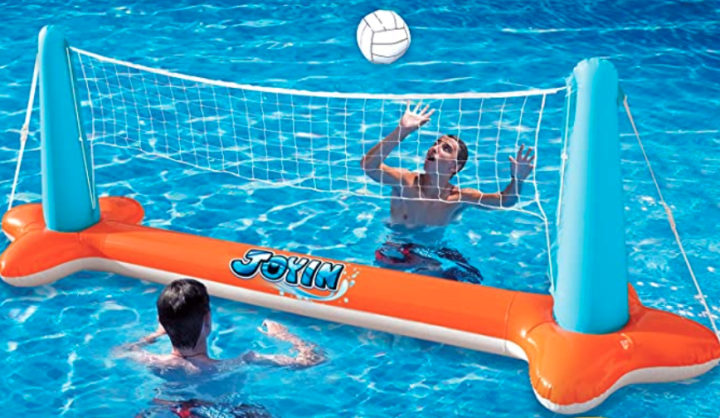 Joyin Inflatable Pool Float Set Volleyball Net