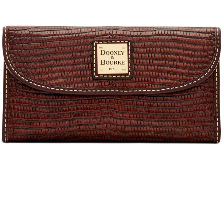 Dooney and Bourke Leather Continental Clutch Wallet