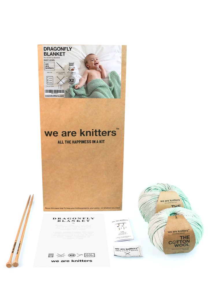 We Are Knitters ‘Dragonfly Blanket’ Kit