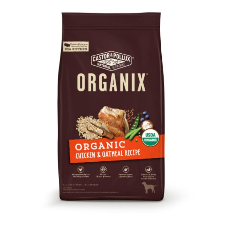 Castor &amp; Pollux Organix Organic Chicken &amp; Oatmeal