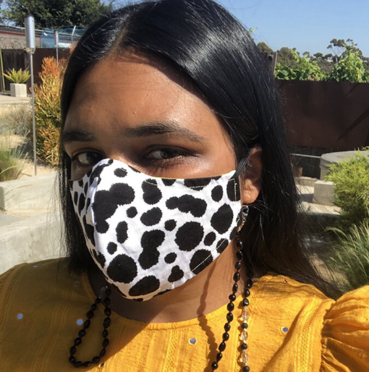 Abacaxi Fabric Face Mask