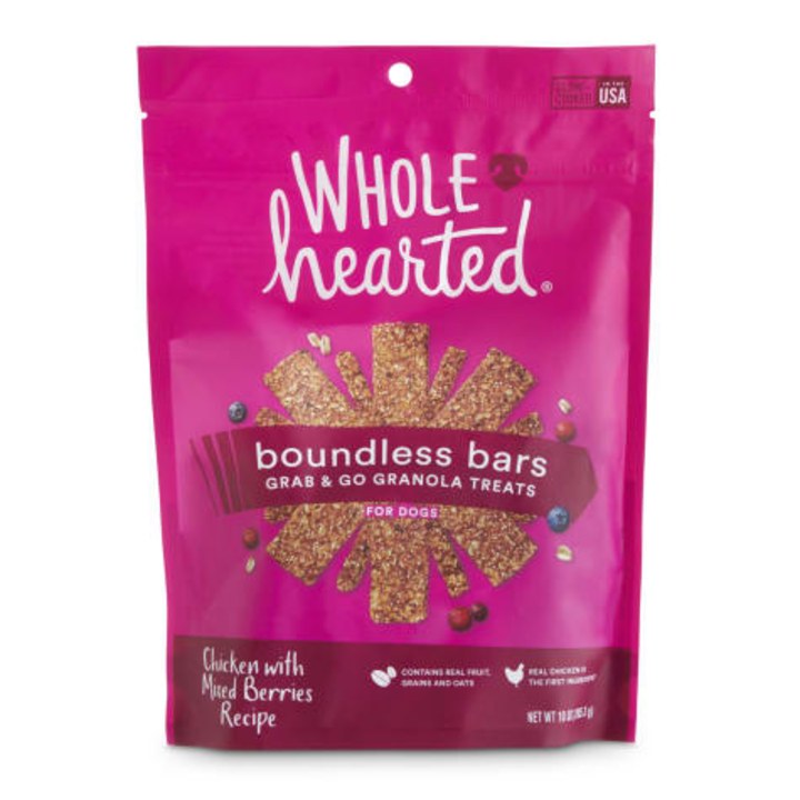 Wholehearted Boundless Bars Chicken With Mixed Berries
