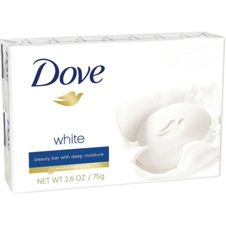 Dove White Beauty Bar with Deep Moisture