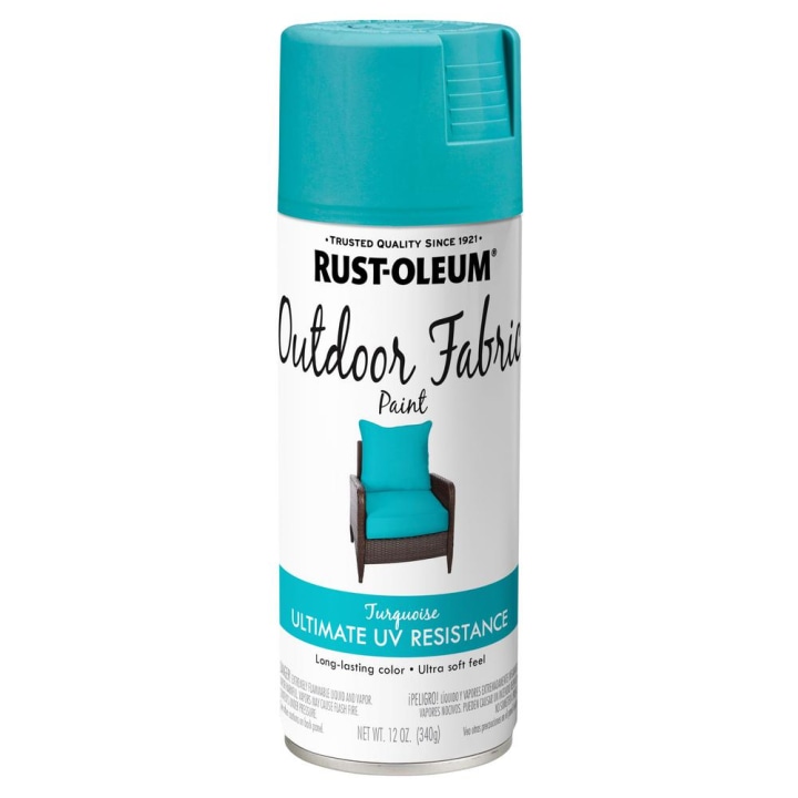 Rust-Oleum Turquoise Outdoor Fabric Spray Paint