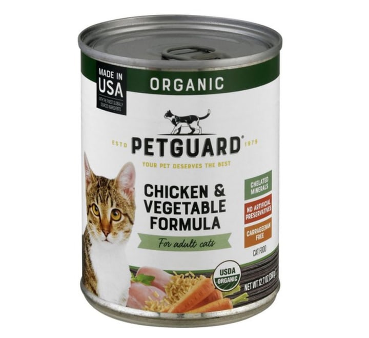PetGuard Organic Chicken & Vegetable Formula