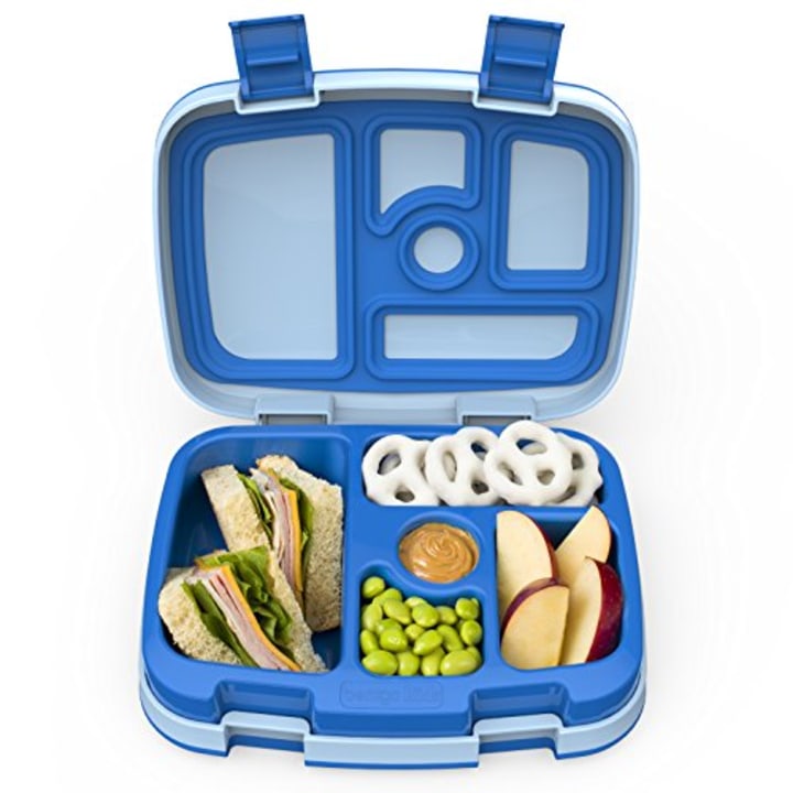 Bentgo Kids Childrens Lunch Box - Bento-Styled Lunch Solution Offers Durable, Leak-Proof, On-the-Go Meal and Snack Packing