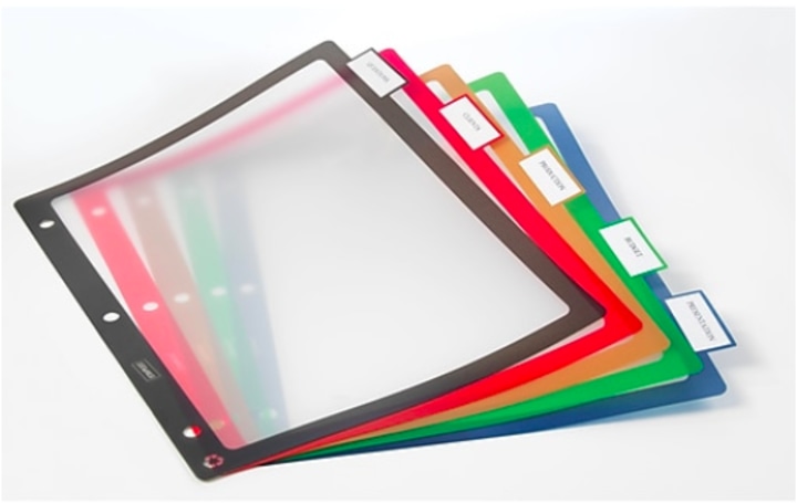 Staples Better Print and Apply Label Plastic Dividers