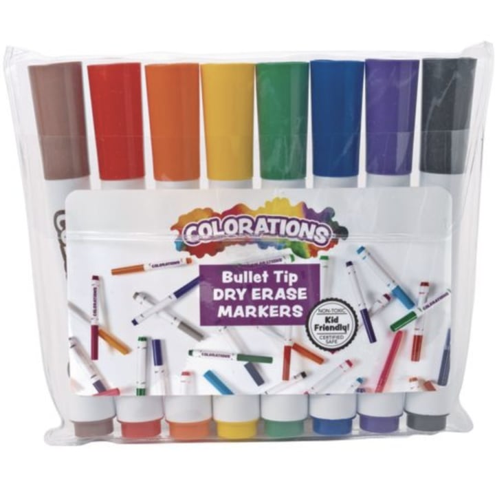 Colorations Assorted Dry Erase Markers