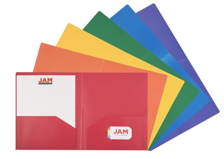Jam Paper Heavy Duty Folders