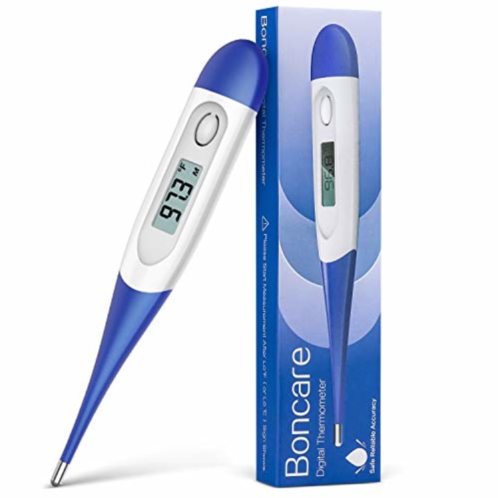 Digital Temperature Thermometer Fever Reader Flu LCD Health Virus Oral Baby UK 