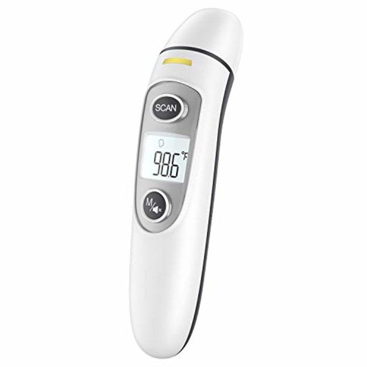 Accurate Fever Detection for Babies and Adults Medical thermometers for Adults and Baby Kids Digital Infrared Forehead and Ear thermometers 