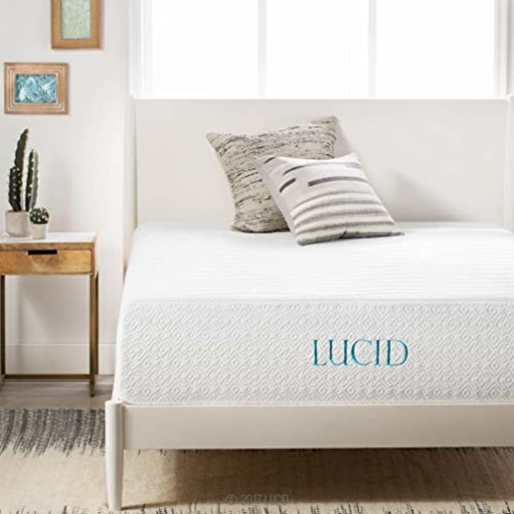 Lucid 14 Inch Memory Foam Bed Full Mattress