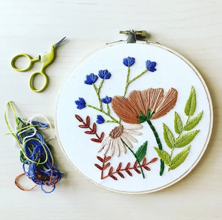 MountainsofThread Embroidery Kit