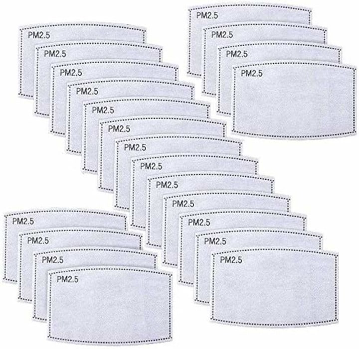 OUBA Face Mask Filters 20 Pack